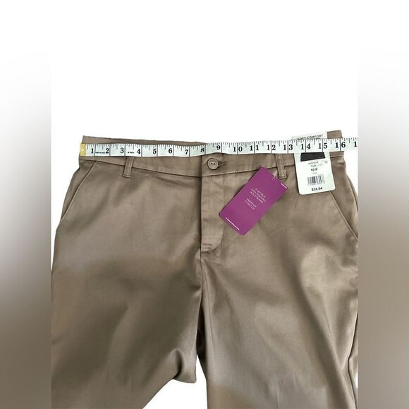 Lees regular fit straight leg mid rise size 10P soft comfort waist band NWT - Picture 8 of 9